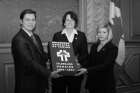 Presentation of the exhibit to the Library of Parliament of Canada 